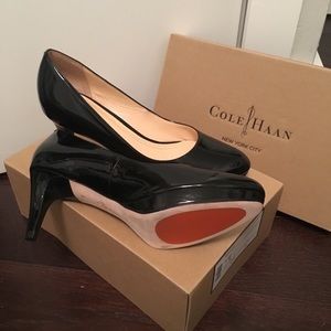 New Cole Haan With Nike Air Low Chelsea Pump Black